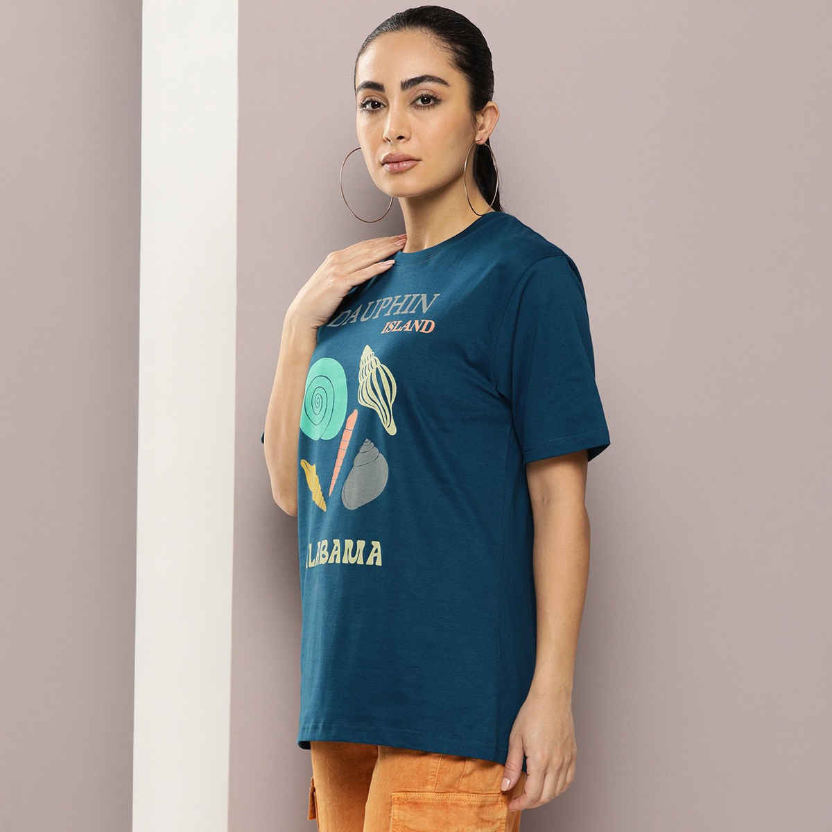 Dillinger Women's T-shirt | WMNCR466PED | Blue - S