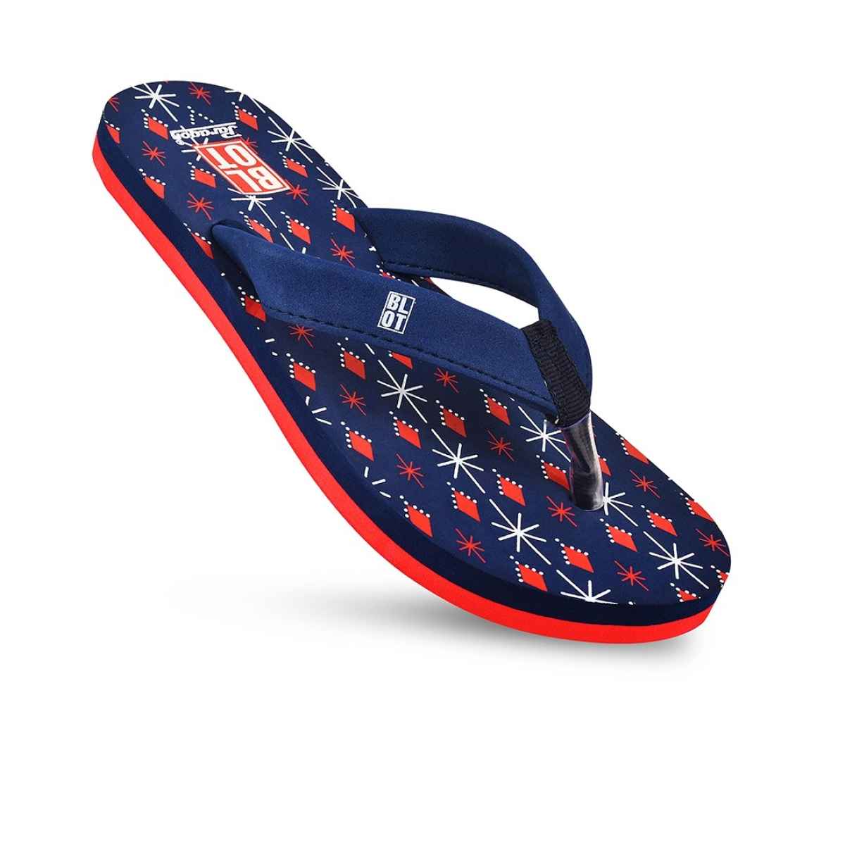 Paragon Blot Lightweight Flip Flops For Women | Blue | UK 4