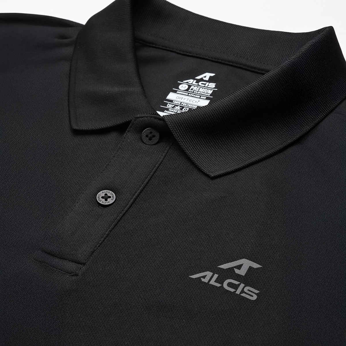 Alcis Men's Wonder Polo | Black | XL
