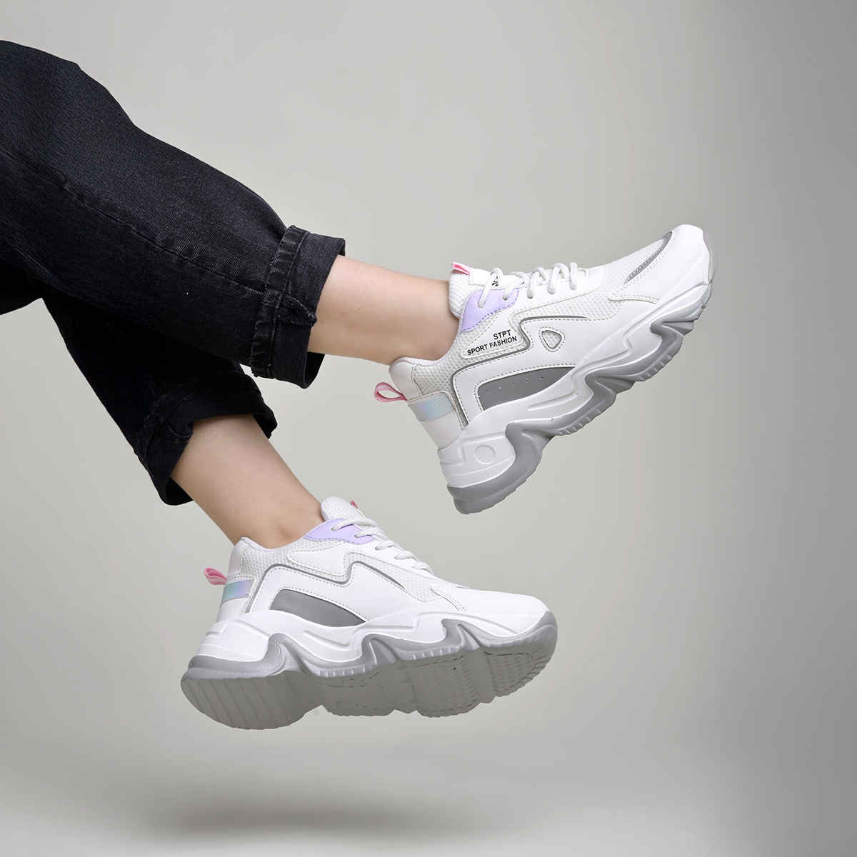 Shoetopia Daily Wear Casual Sports Shoe Sneakers Casuals For Women | UK 8