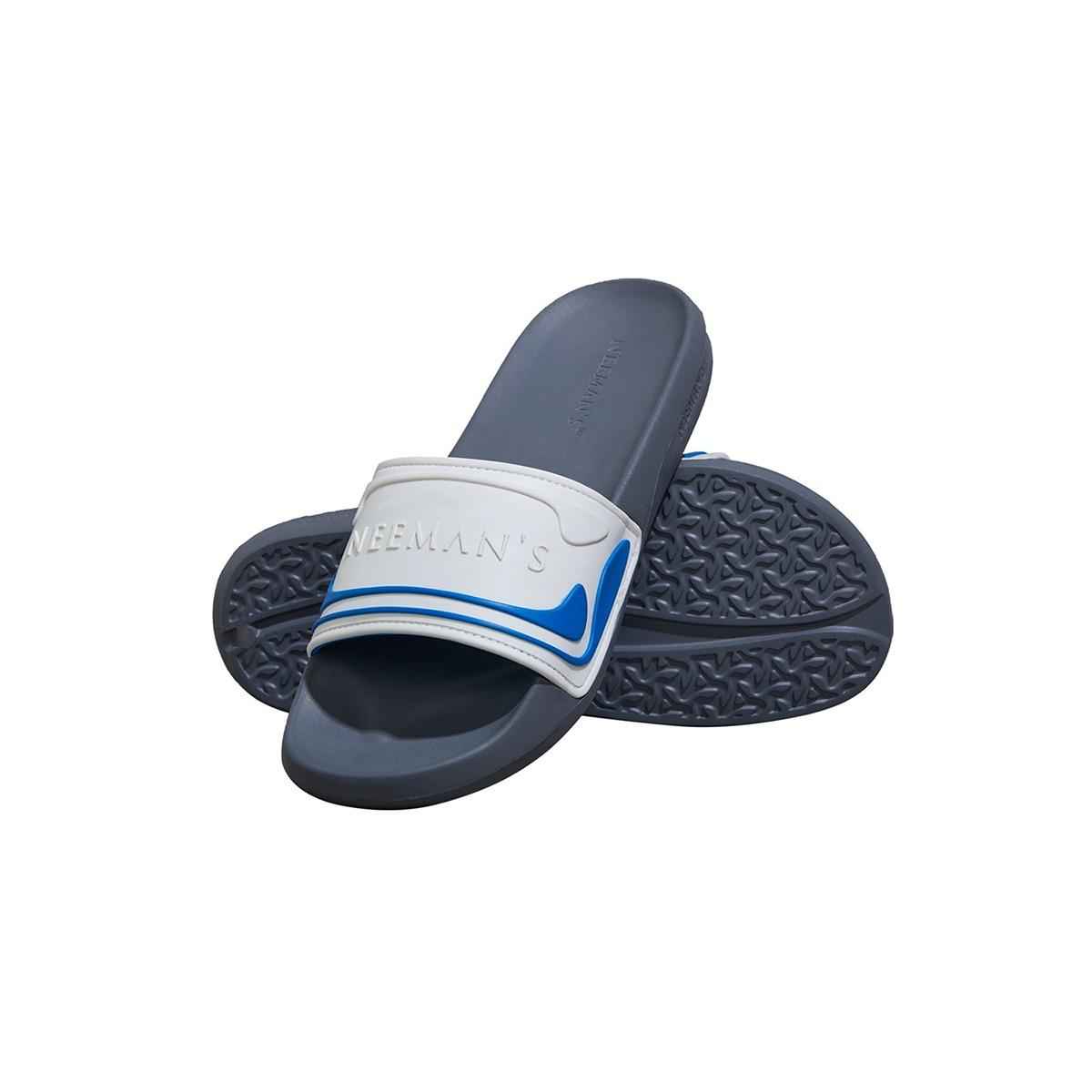 Neeman's Travel Slides | Off white / Grey | Size- 9