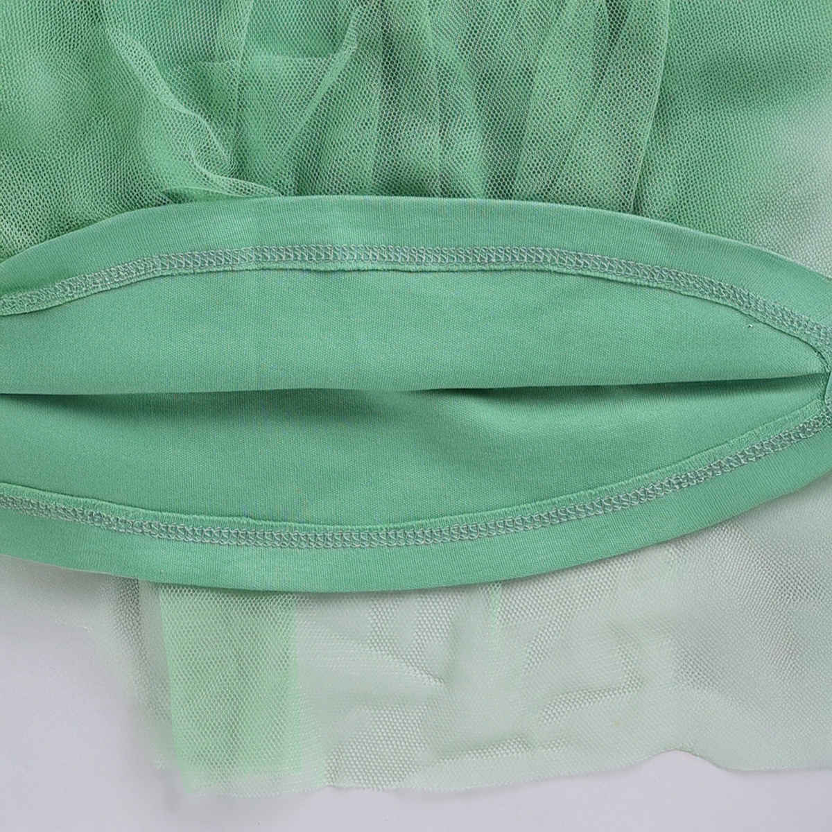 Mom's Love Girls' Printed Cotton Dresses | Green | 12 - 18 months