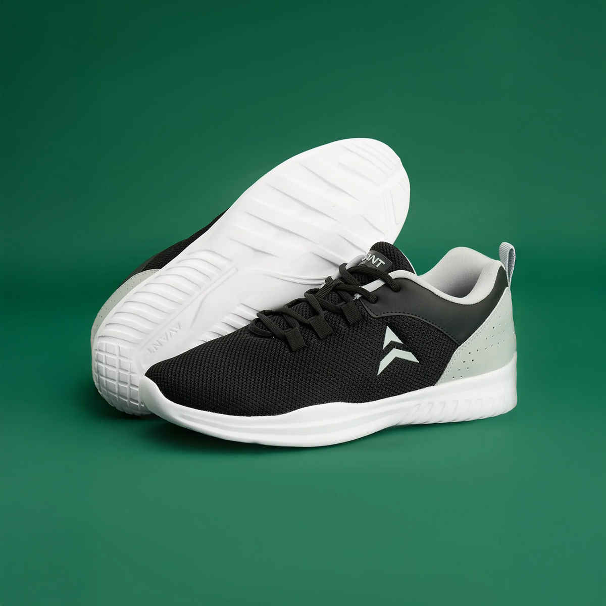 Avant Men's Pulse Walking Shoes | Black & Grey - UK 10