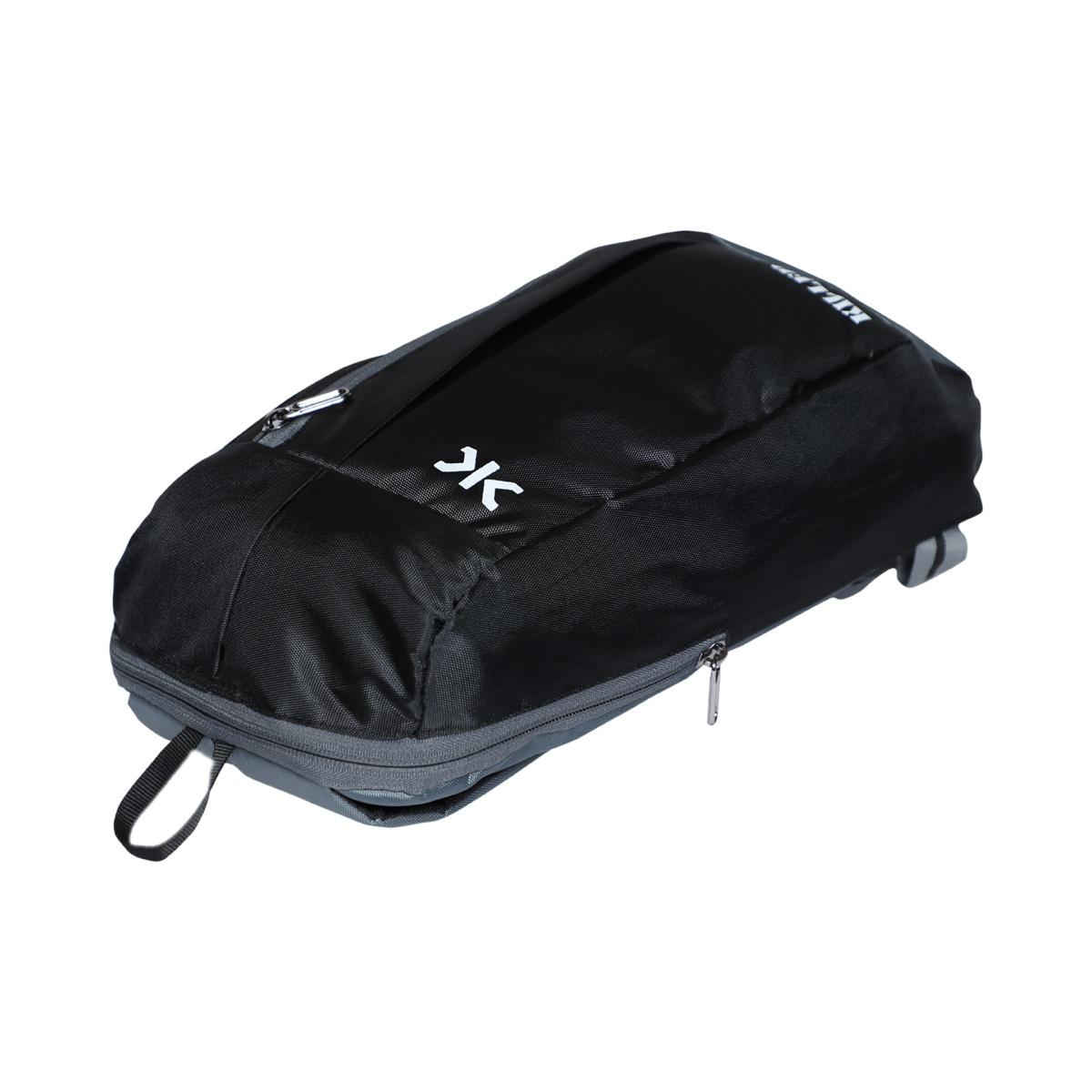 Killer Unisex Solid Polyester 25 L Padded Shoulder Strap Mini Backpack | Black - 15.6 Inches