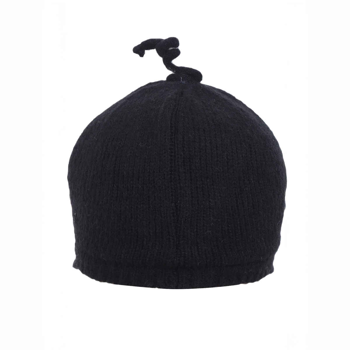 Fabseasons Unisex Wool Winter Cap | Black | 2 - 5 years