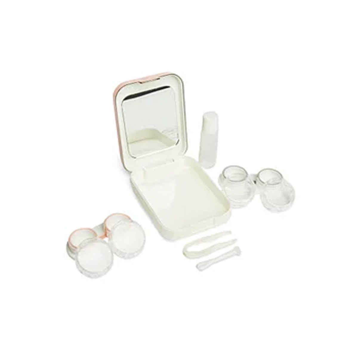 Aqualens Contact Lens Designer Case - Golden | Rectangular