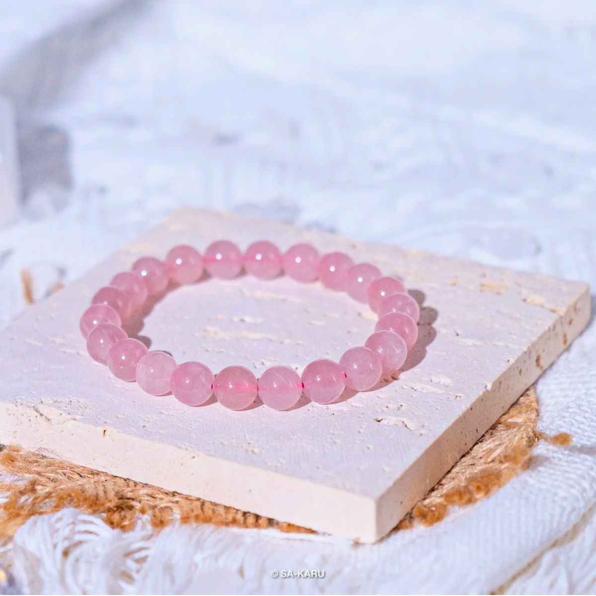 Seetara Rose Quartz Bracelet for Love & Relationships