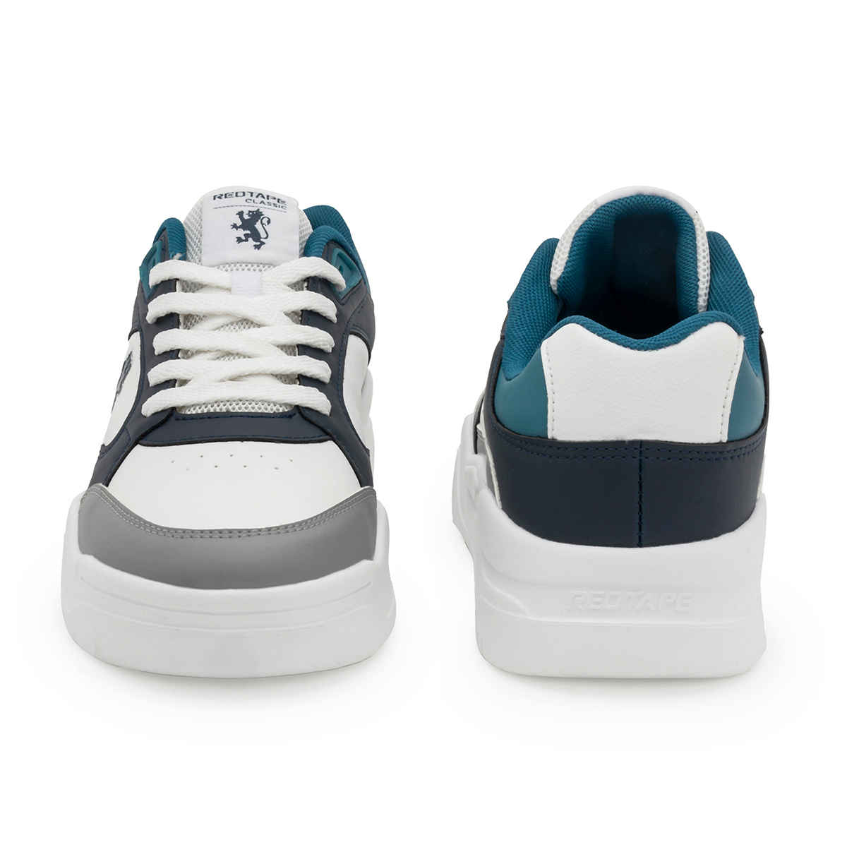 Red Tape Men's Casual Sneakers | RSL0536A | Grey - UK 10