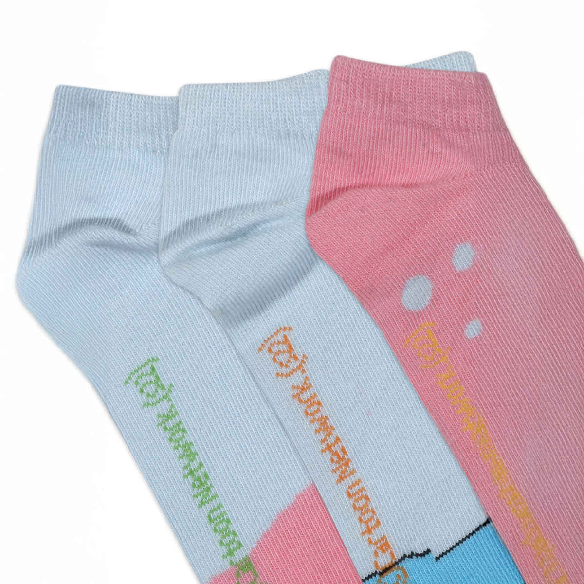 SocksXpress by Balenzia Powerpuff Girls Lowcut Socks For Women | Cotton & Spandex