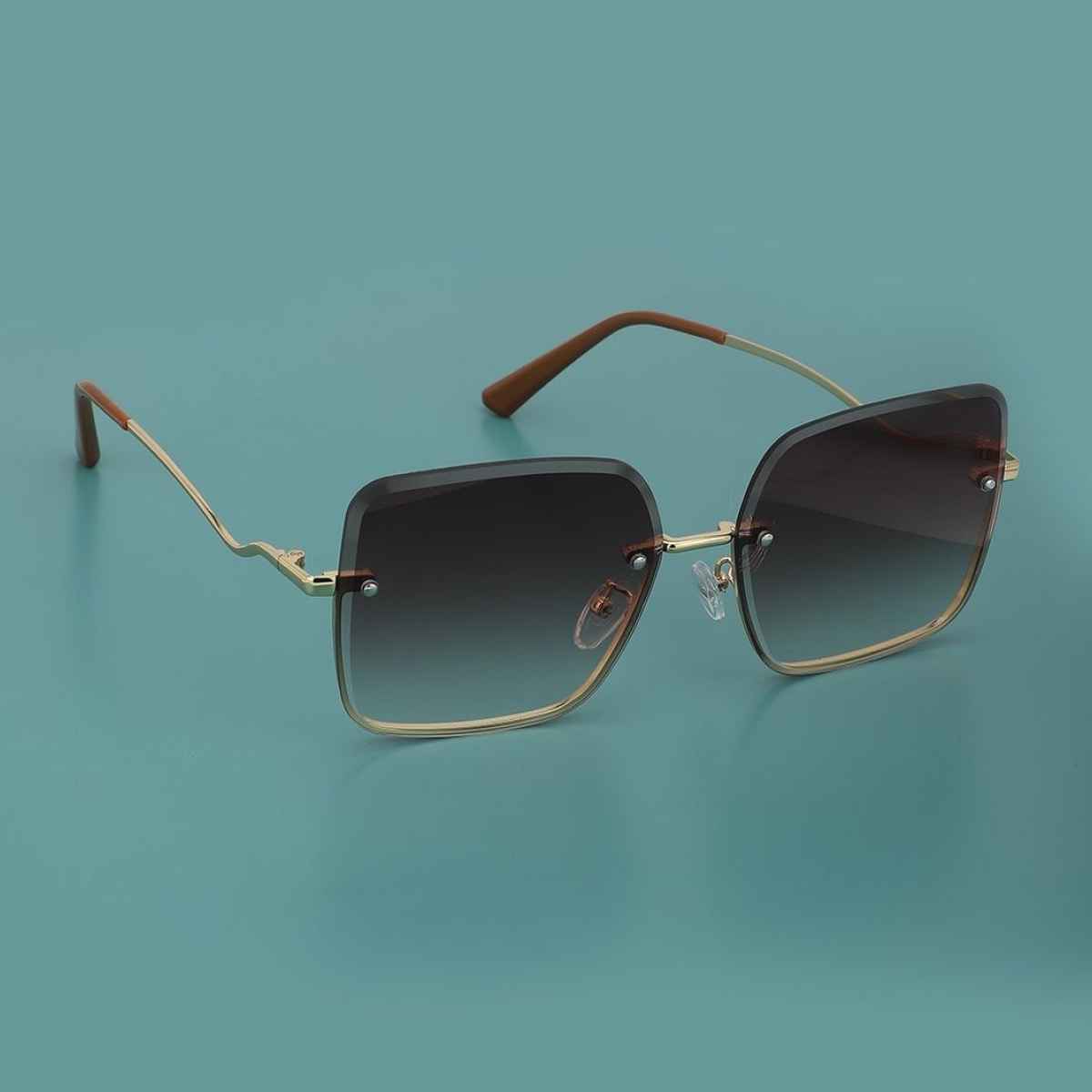 Carlton London Women UV Protected Lens Oversized Sunglasses B80-379