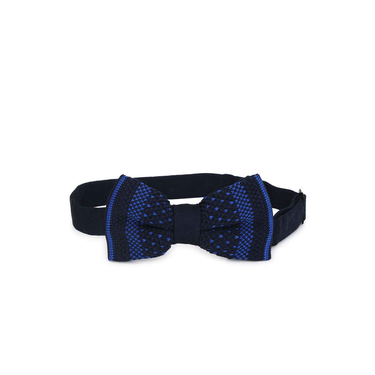 Calvadoss Men's Knitted Bow Tie | Bow 2153 | Navy