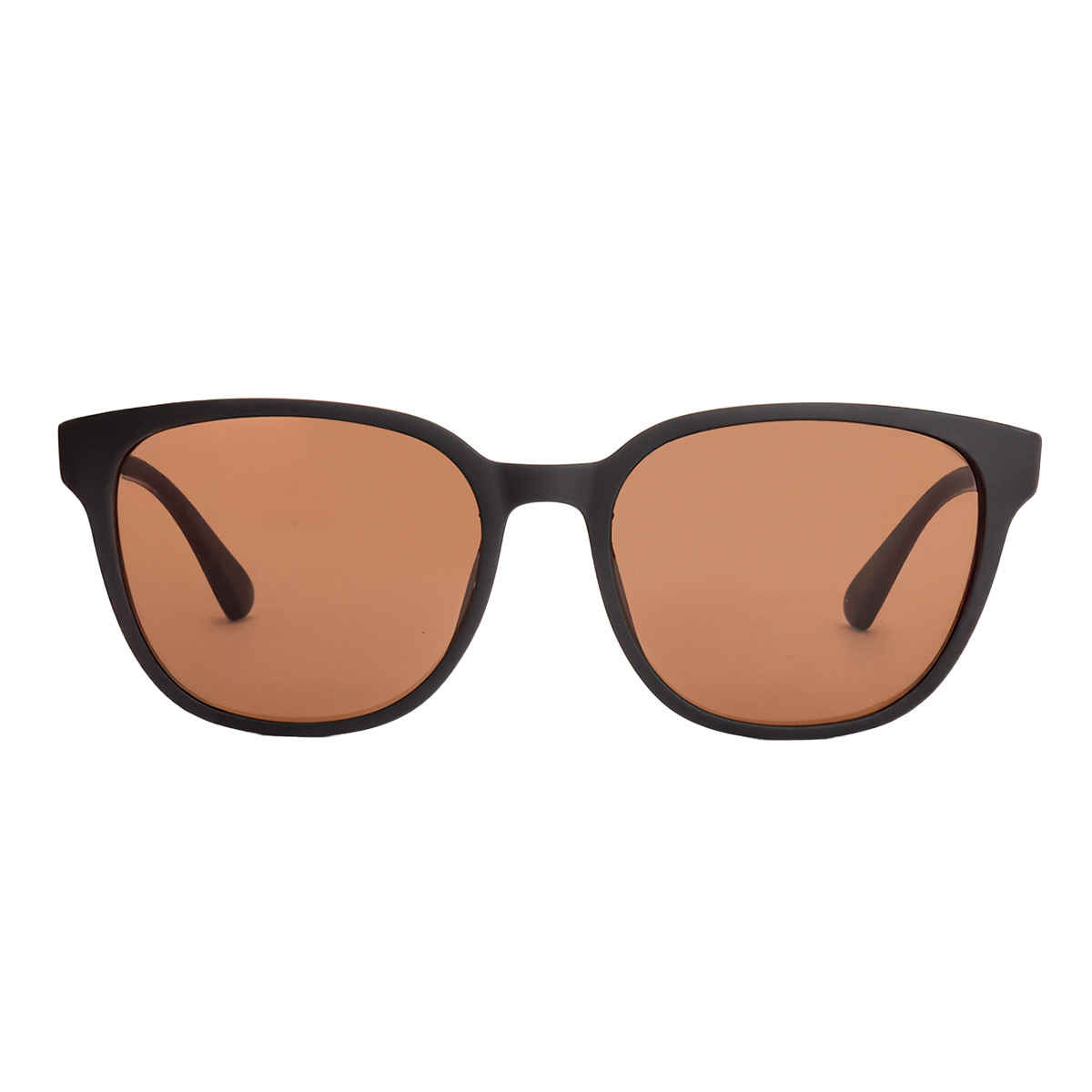 Vincent Chase Unisex Polarized & UV protected Sunglasses | Large | Black & Brown - 140 mm