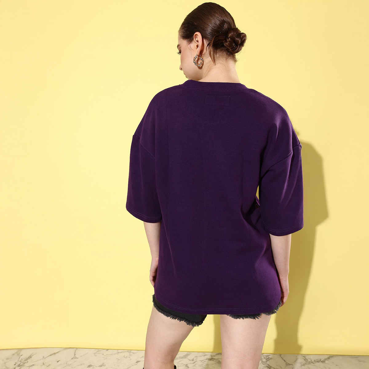 Difference Of Opinion Women's Sweatshirt | Dowswt031 | Purple - L