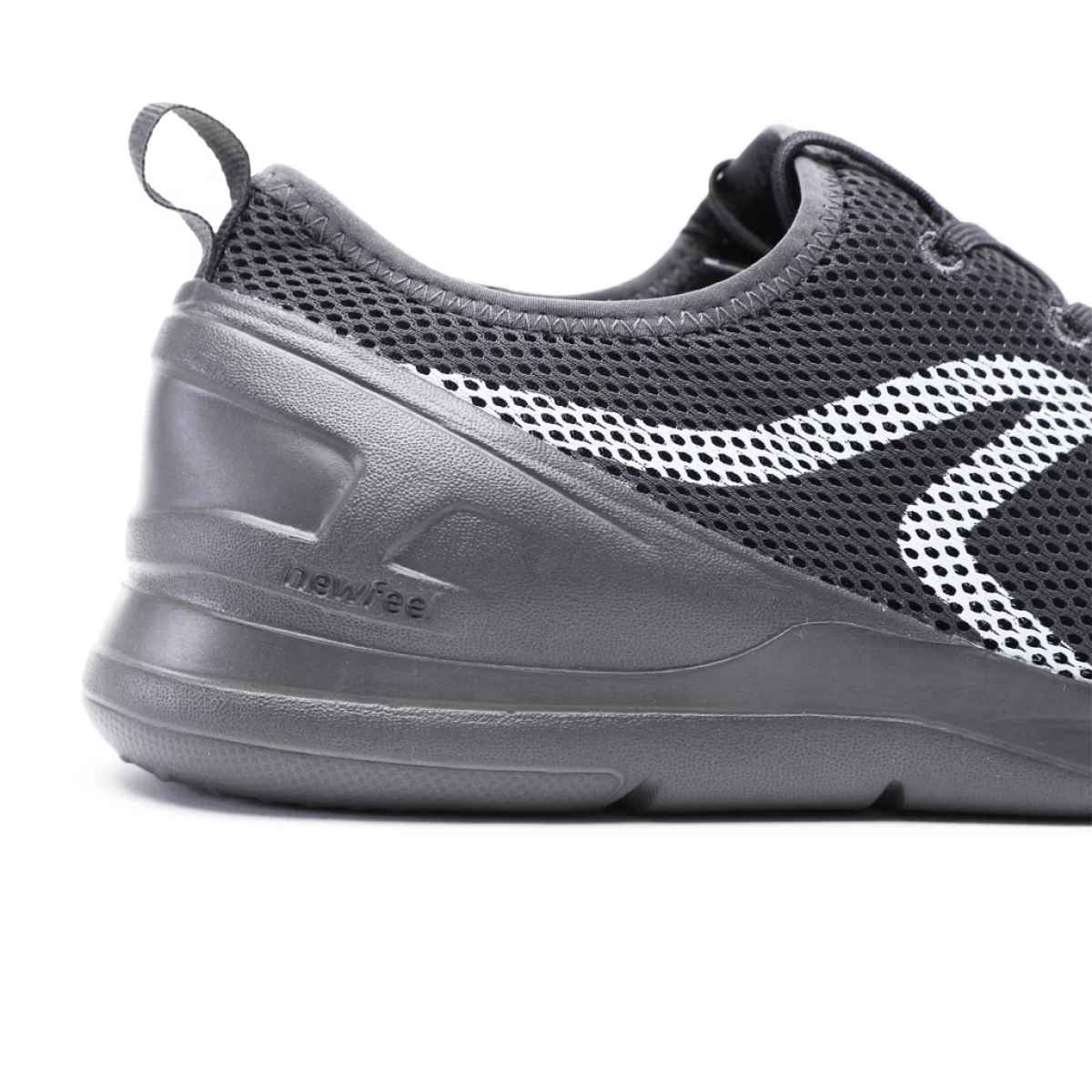 Decathlon | Newfeel Men's Walking Shoes | Black - UK 7