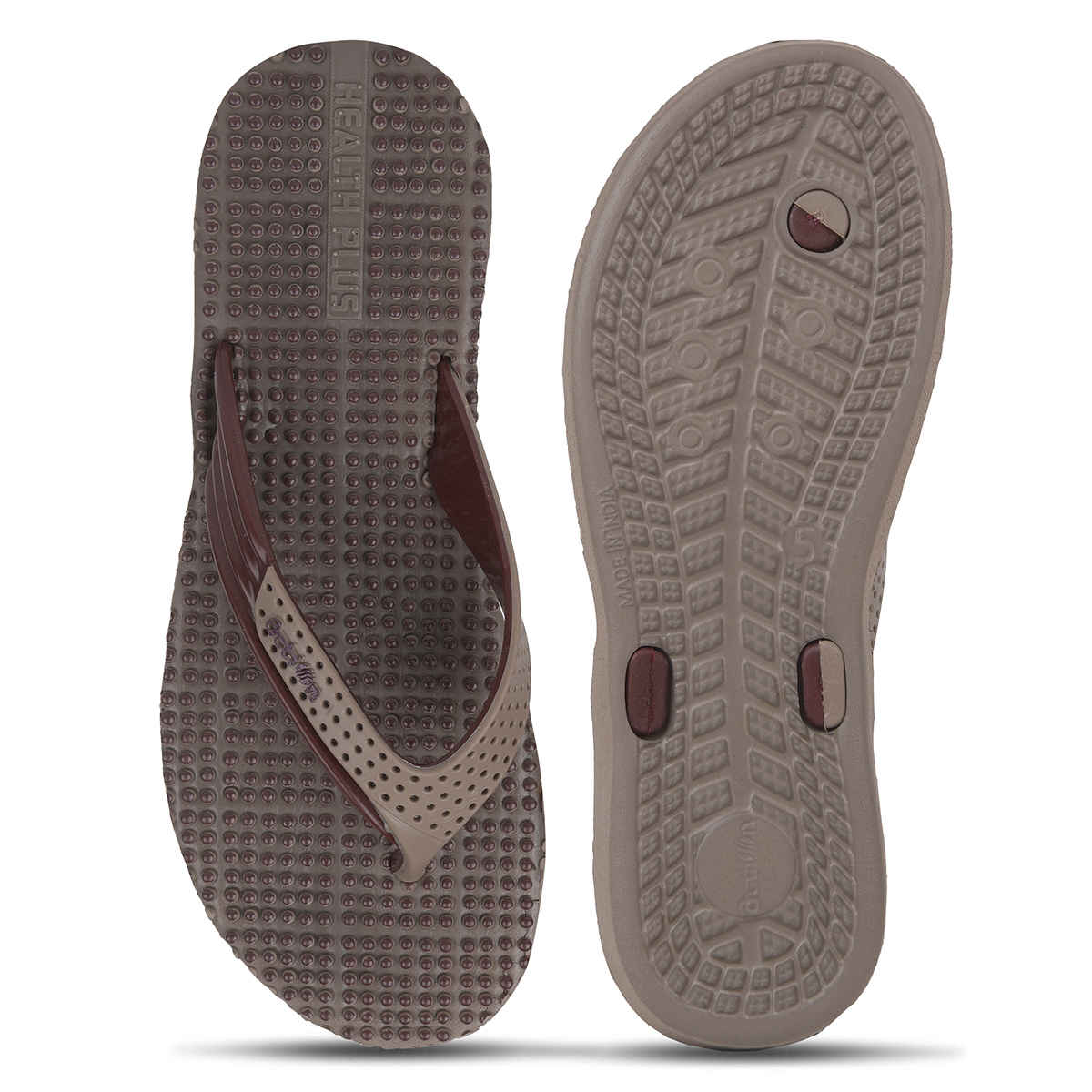 Action Slipper For Women | Nfl-29 Chiku-Brown - UK-6