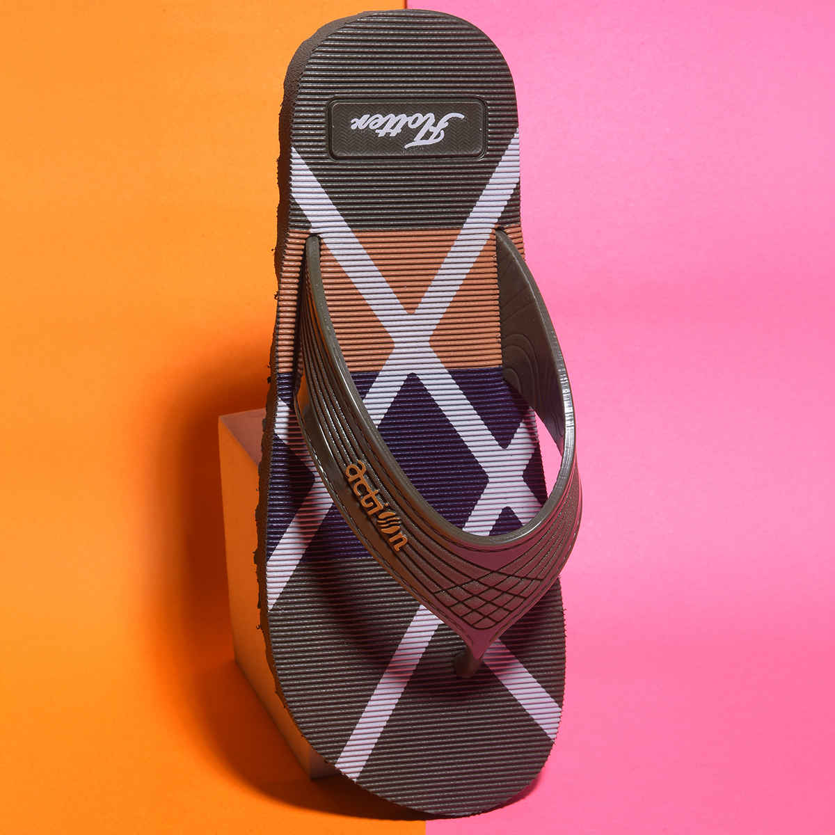 Action Men's Gfl-3825 Slippers | Evening Walk | Bathroom | Room Slippers | Mint Green - UK 10