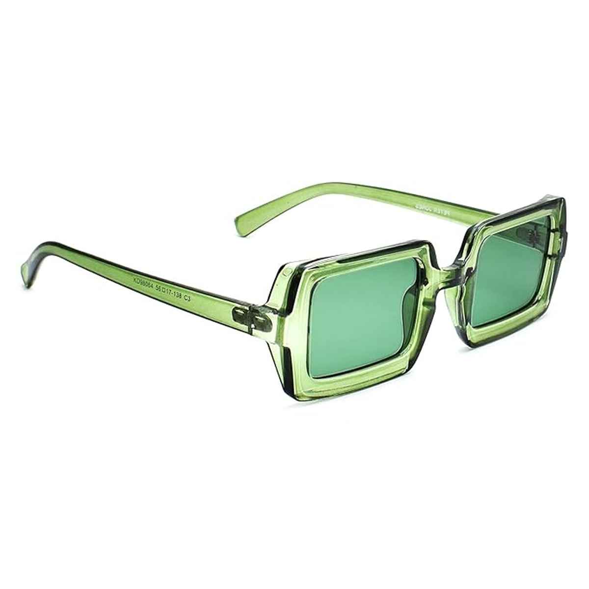 Peter Jones Women's Polycarbonate Sunglasses | Green - M