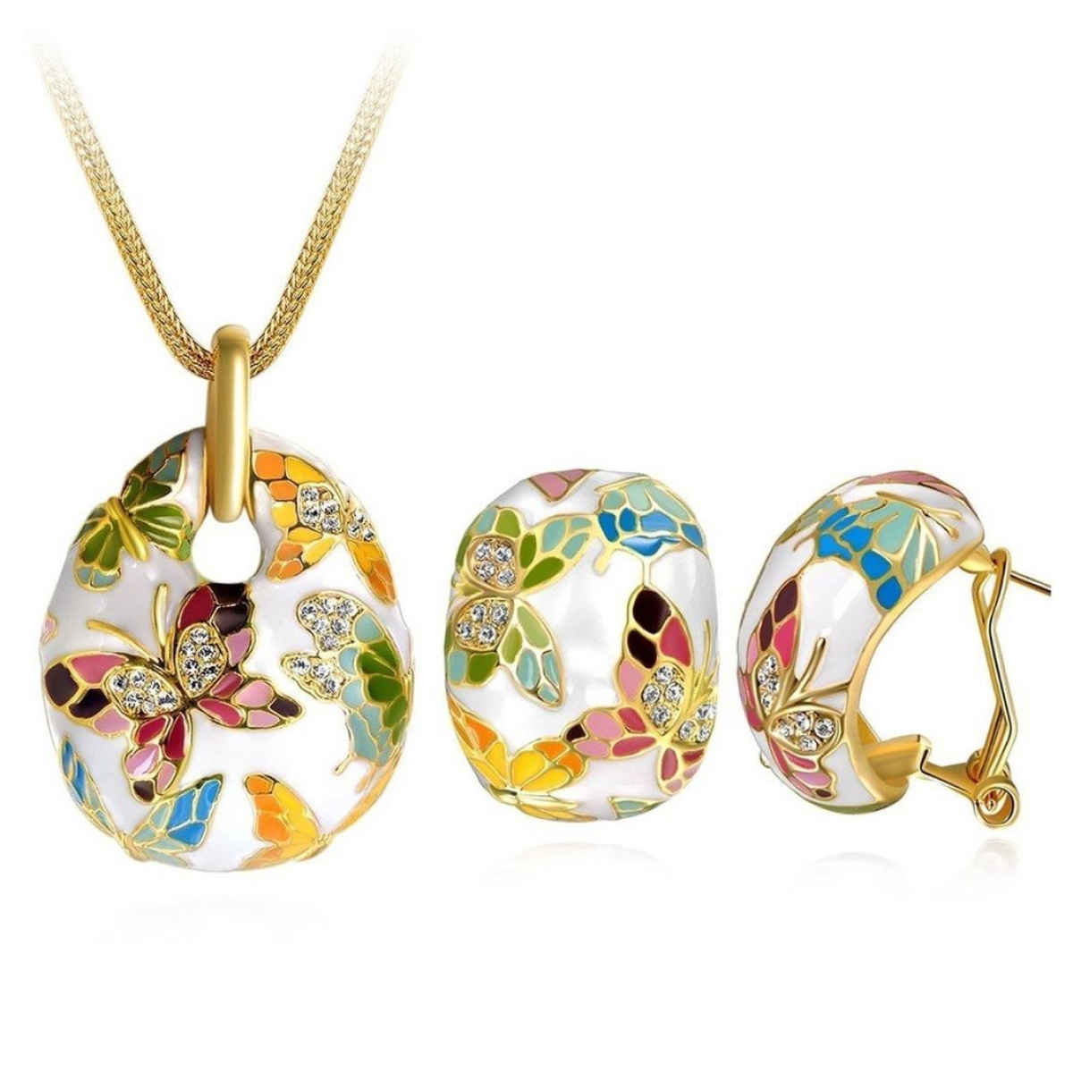 Youbella Stylish Party Wear Jewellery Set For Women (Multi-Color)(Ybpd - 71288)