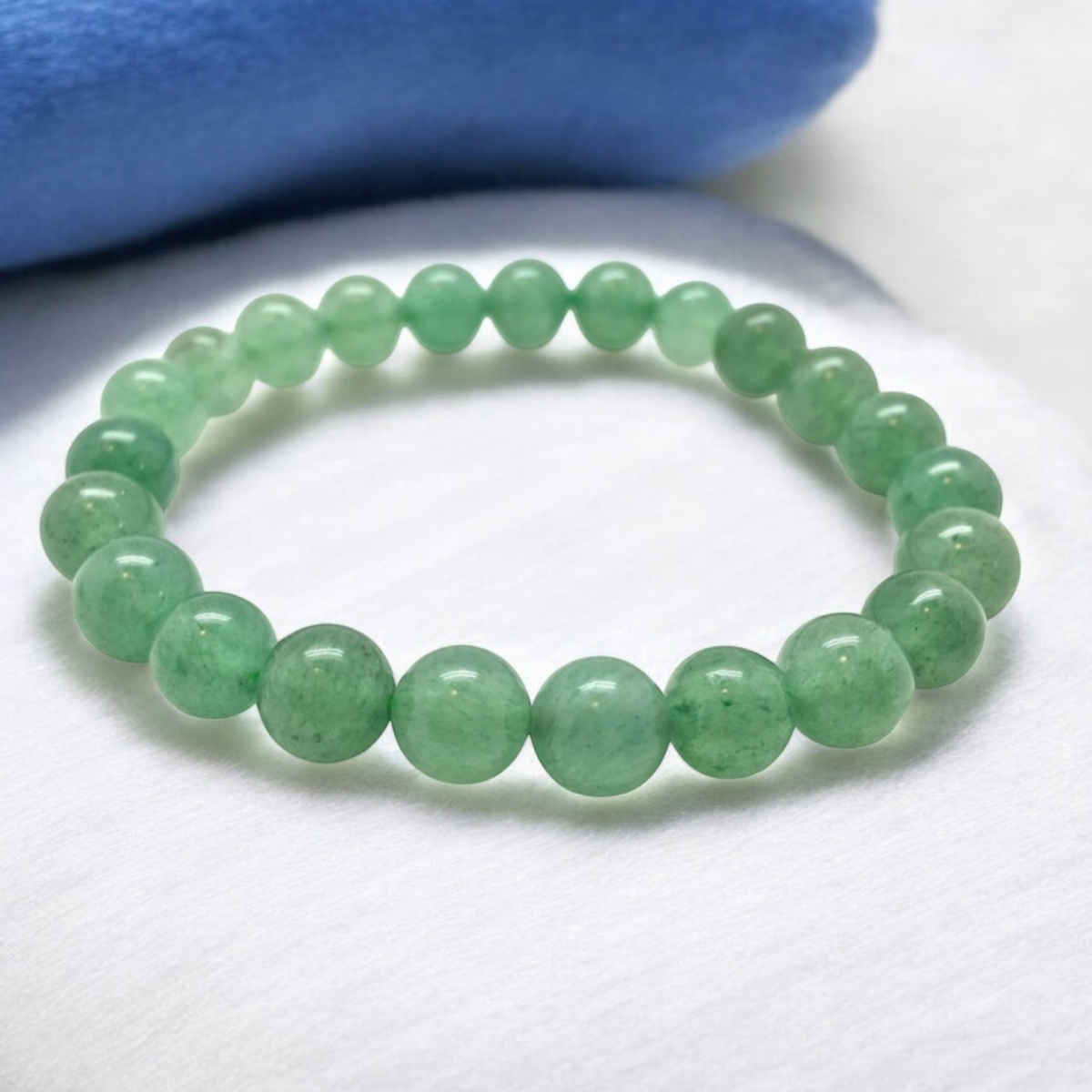 Seetara Green Aventurine Bracelet for Luck & Abundance