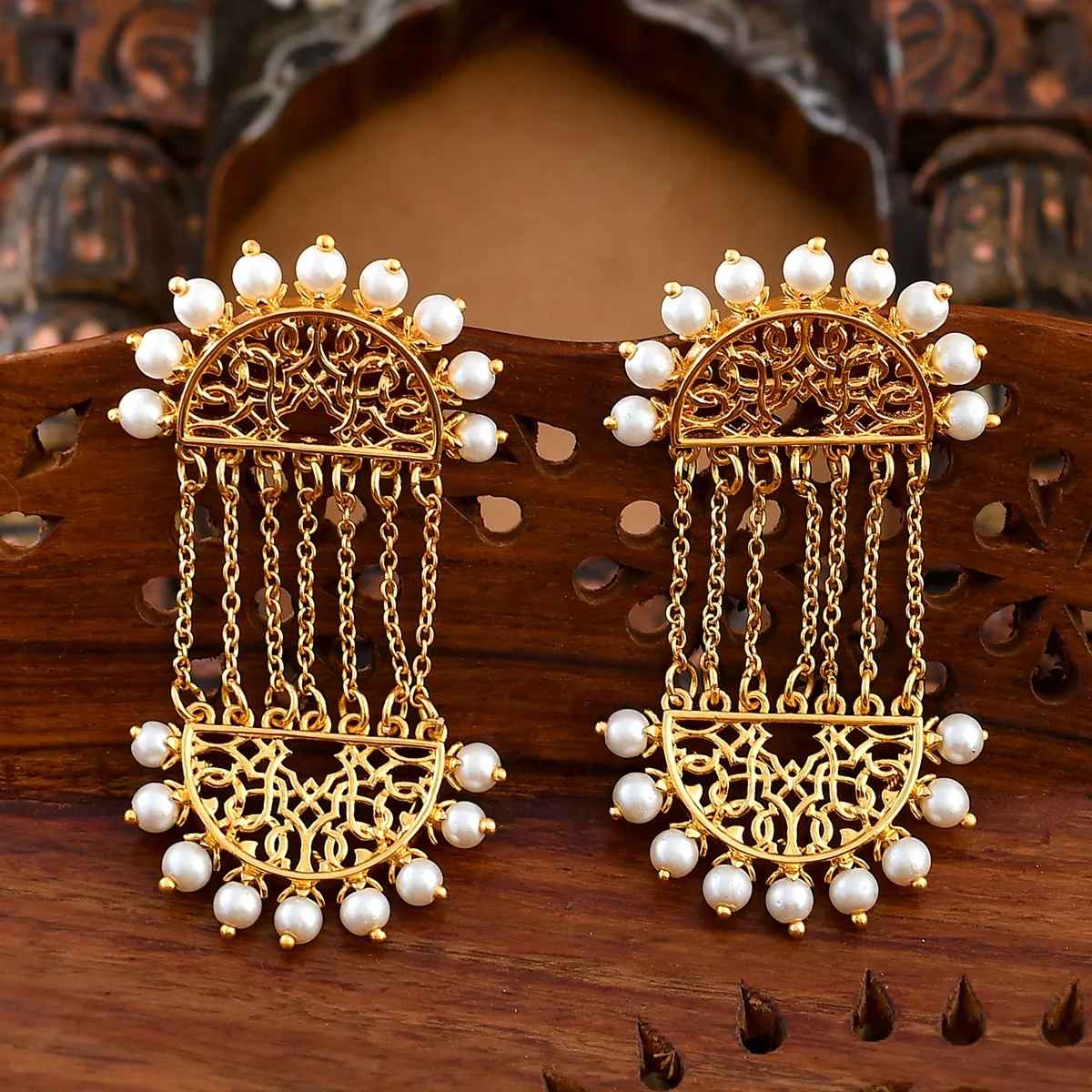 Voylla Nazakat Raqs Long Earring