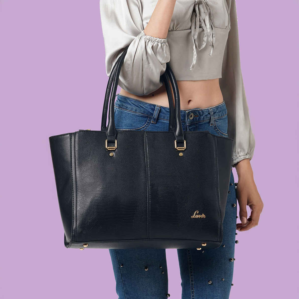 Lavie Women's Liz Jenny 3C Tote | Black