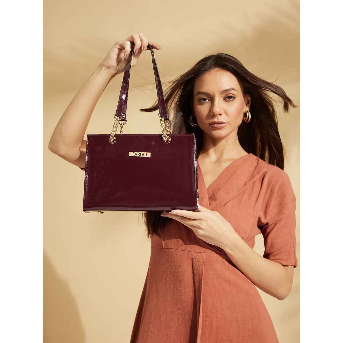 Fargo Women's Hand-held Bag | Maroon