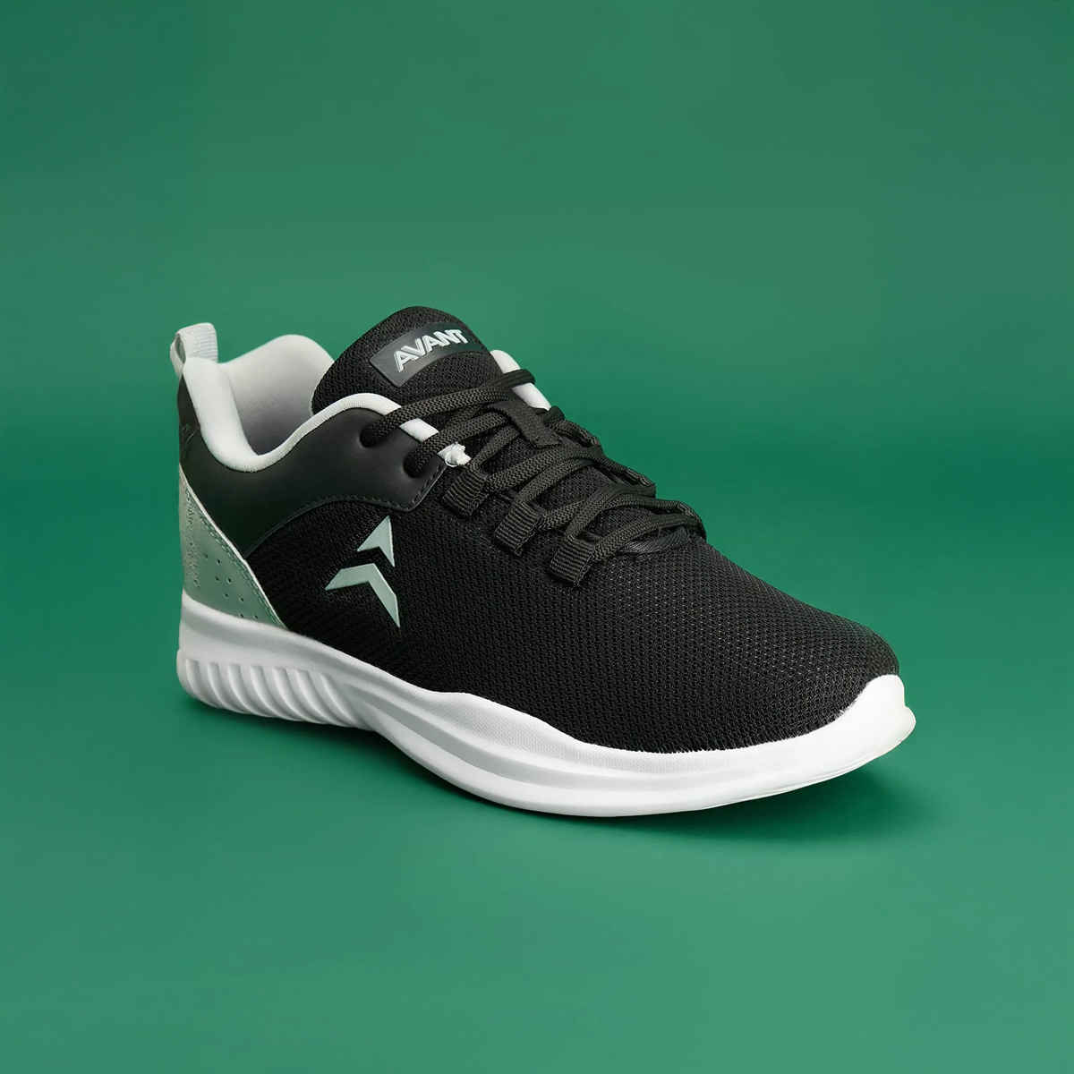 Avant Men's Pulse Walking Shoes | Black & Grey - UK 6