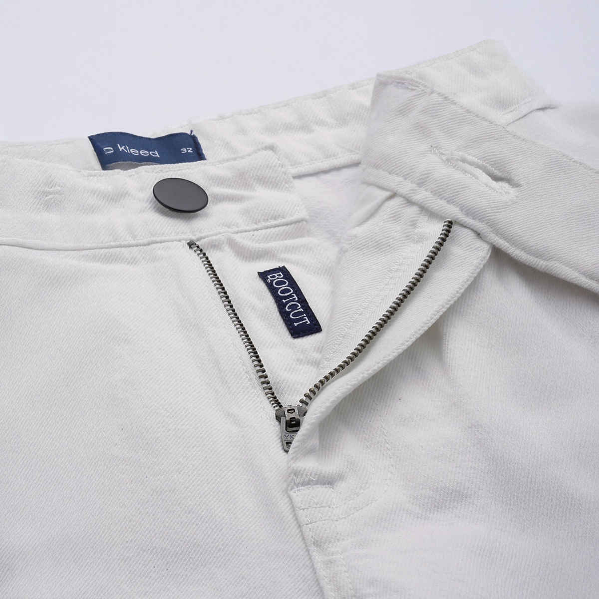 Bene Kleed Men's Bootcut Jeans | White - 30