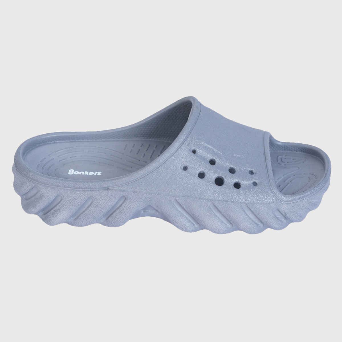 Bonkerz Men's Sliders | Grey | UK 9