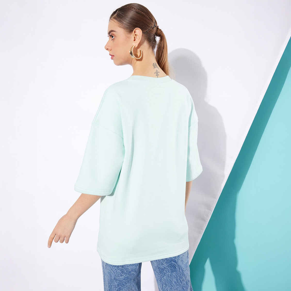 Difference Of Opinion Women's Sweatshirt | Dowswt031 | Blue - XS