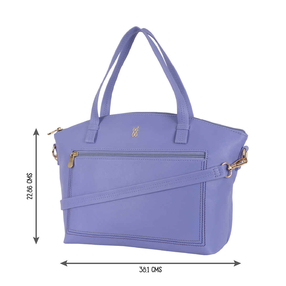 Baggit Women Zeep Digital Satchel Bags | Lavender