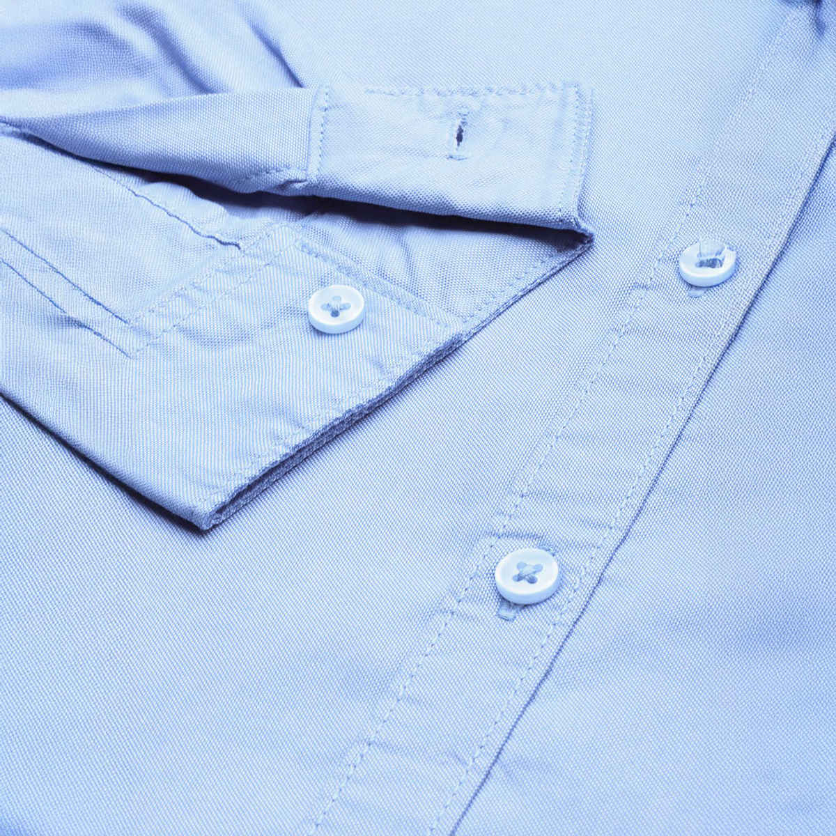 The Indian Garage Co Men's Regular Fit Solid Formal Shirts | Blue - XXL