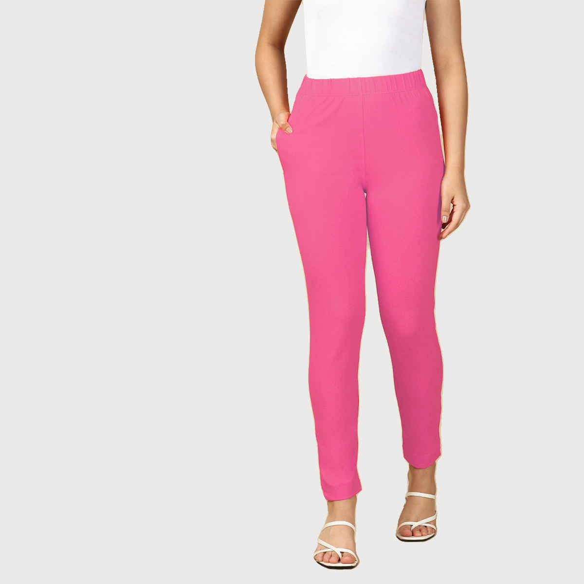 PYNK By Lux Cozi Women's Premium Modern Kurti Pants | Romantic Rani | Free Size