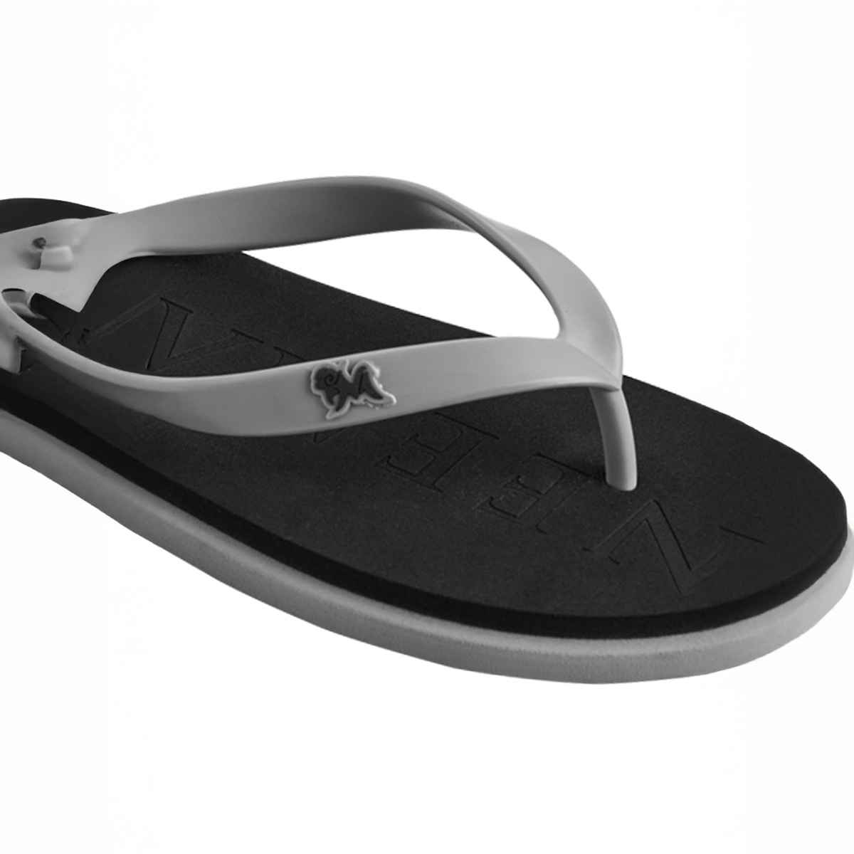 Neemans Unisex Eco Classic Slippers | Black with Grey - UK 9