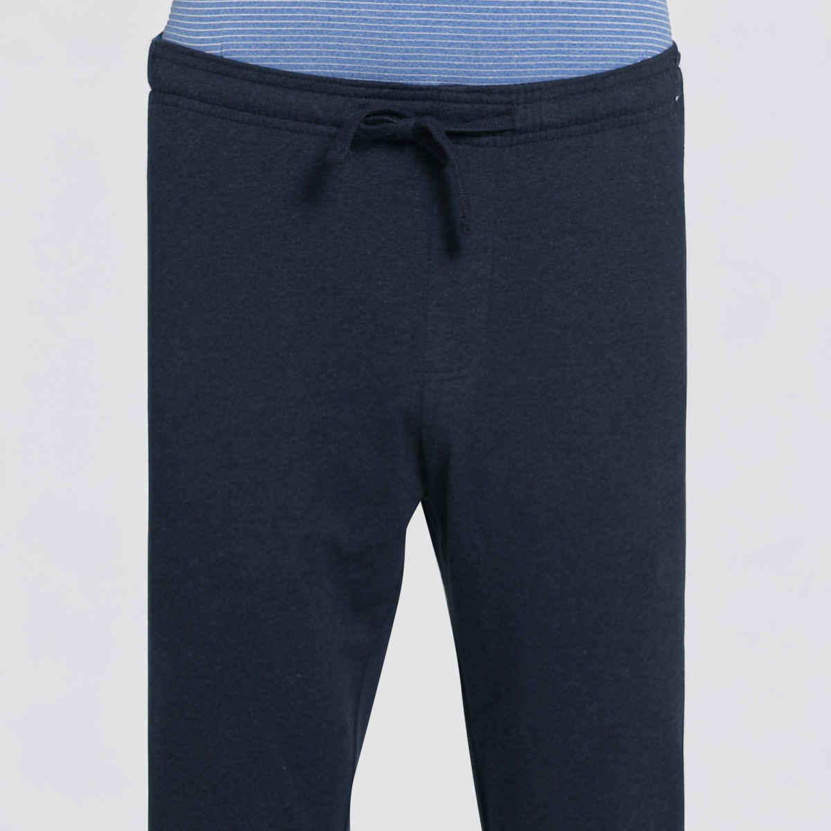 Van Heusen Athleisure Men Smart Tech and Easy Stain Release Trackpants Pack Of 1 Blue Melange |Xl