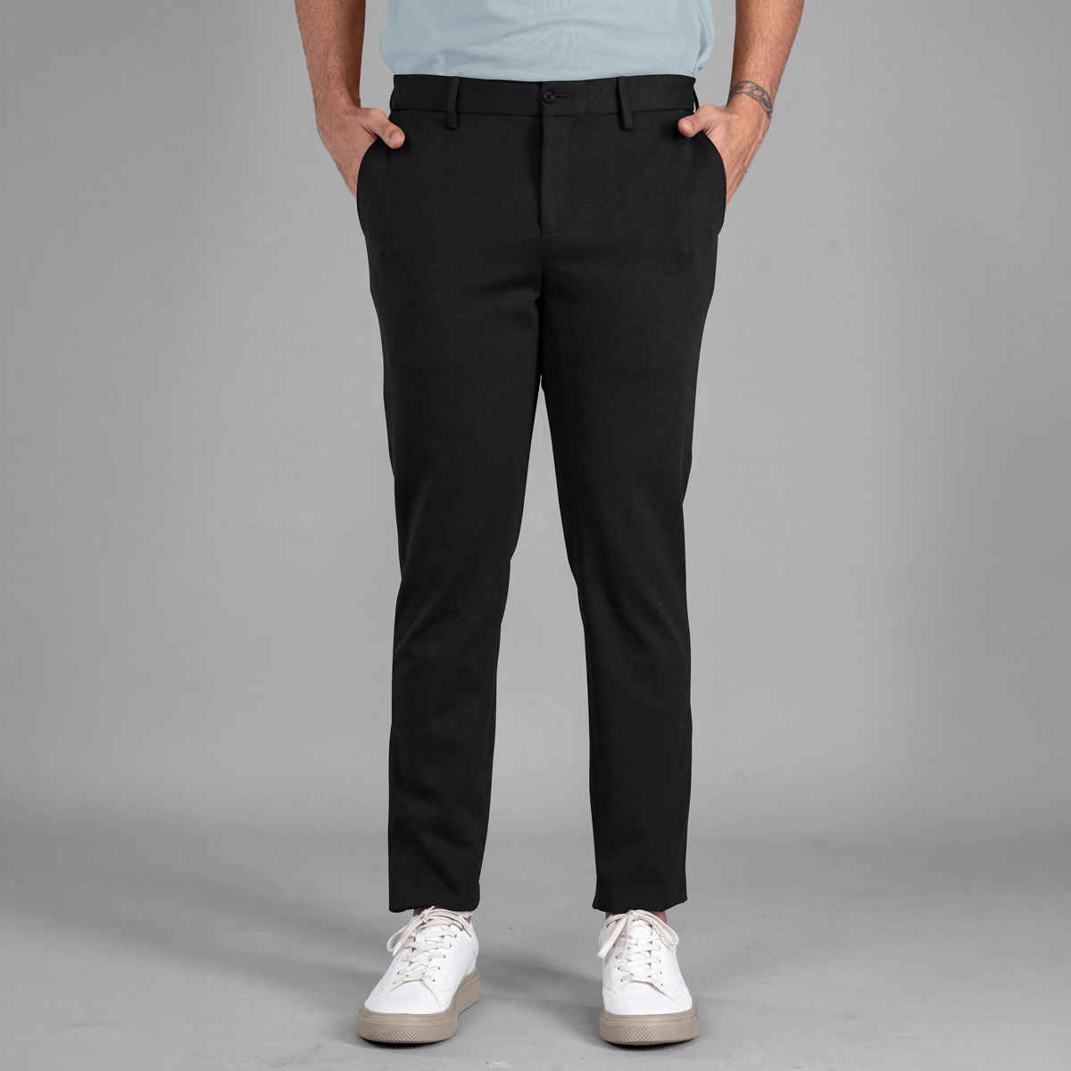 The Pant Project Men's Power Stretch Pants - Jet Black | 30
