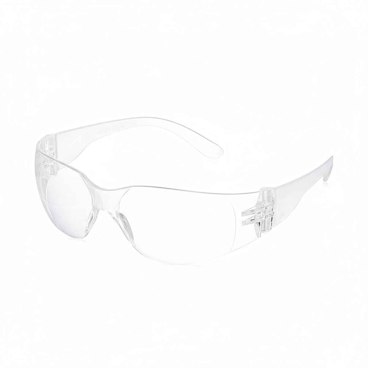3M 11850 IN Safety Goggles | Hard Coat Eye Protector | Anti-Pollution Glasses | Silver Frame