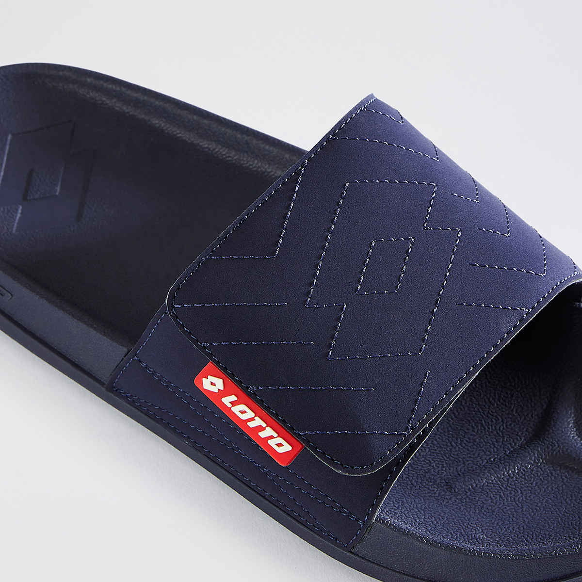 Lotto Men's Sliders Enduro TX | Peacoat and Red - UK 7