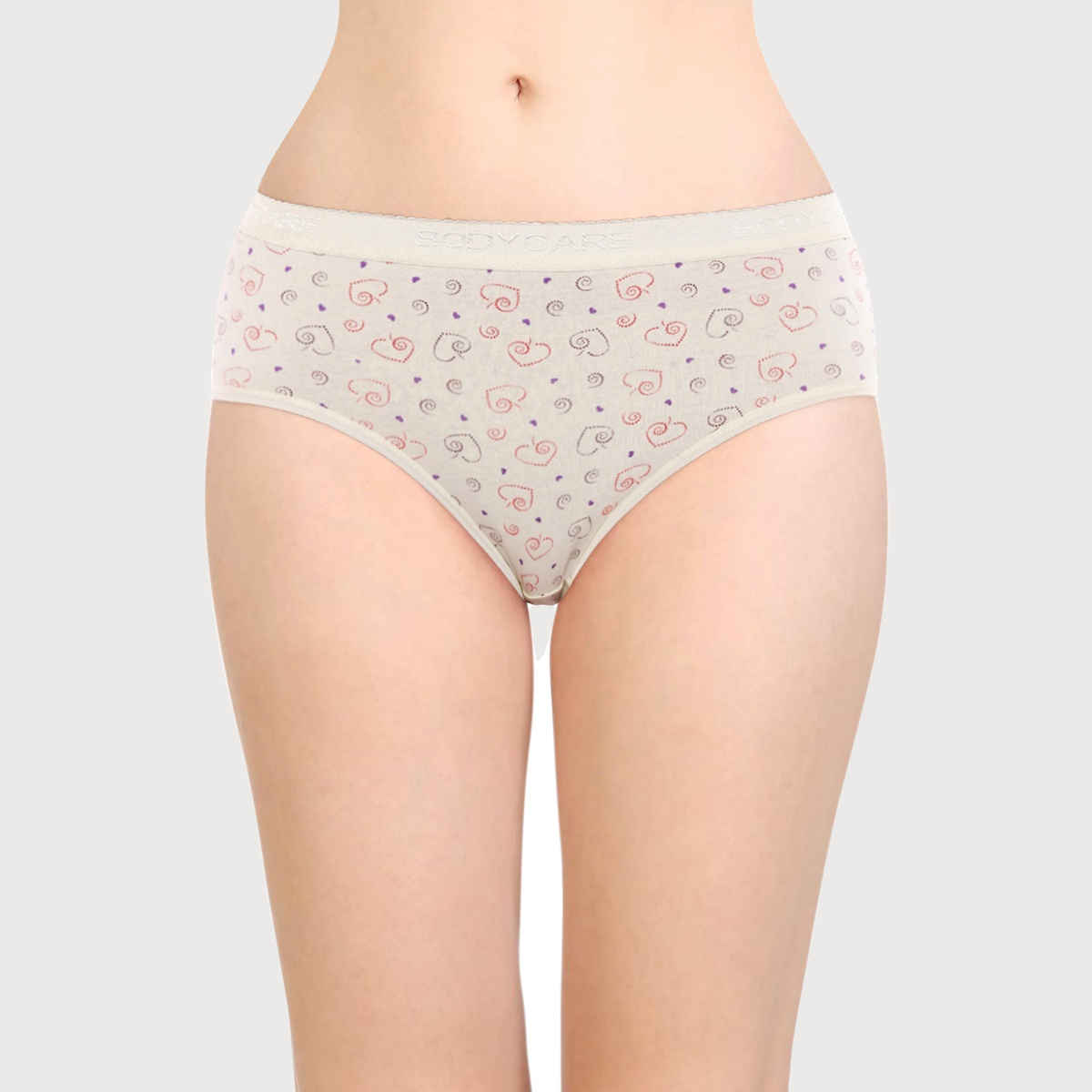 Bodycare Cotton Printed Briefs - Pack of 3 I Assorted-80