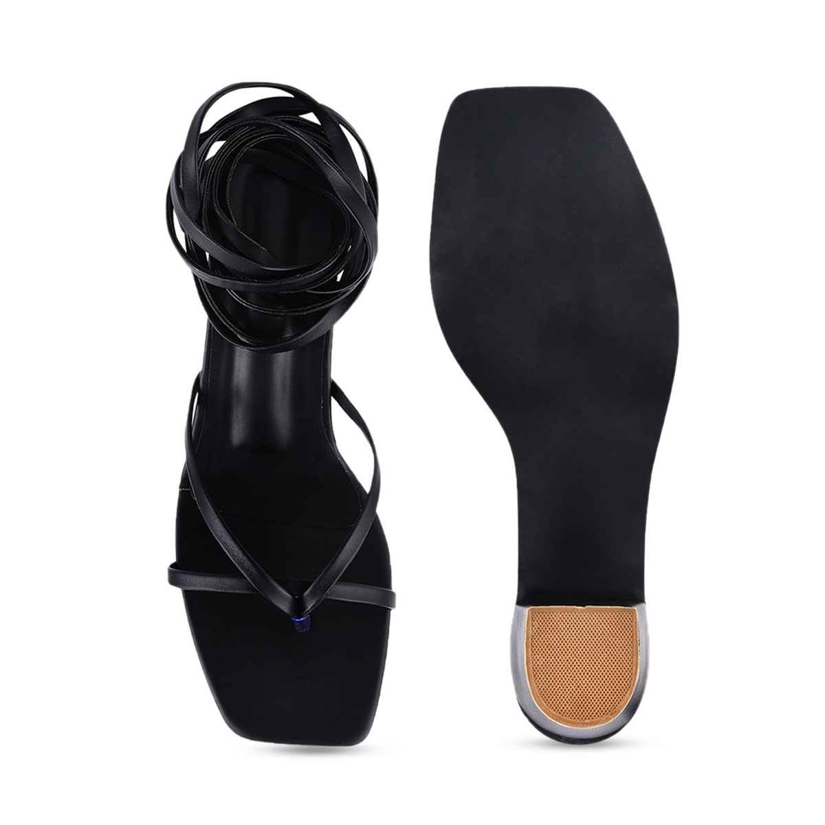 Shoetopia Women Black Heels | UK 8