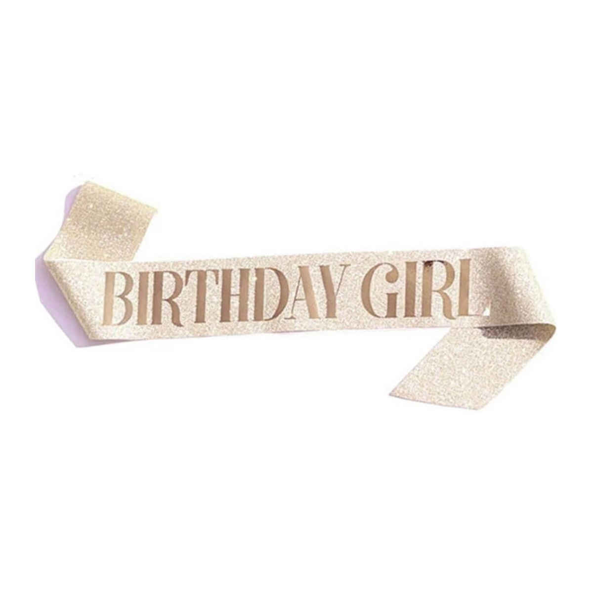 Youbella Stylish Birthday Sash & Crown - Pack Of 2 Pcs Birthday Gifts For Best Friend(Ybhair - 41724)