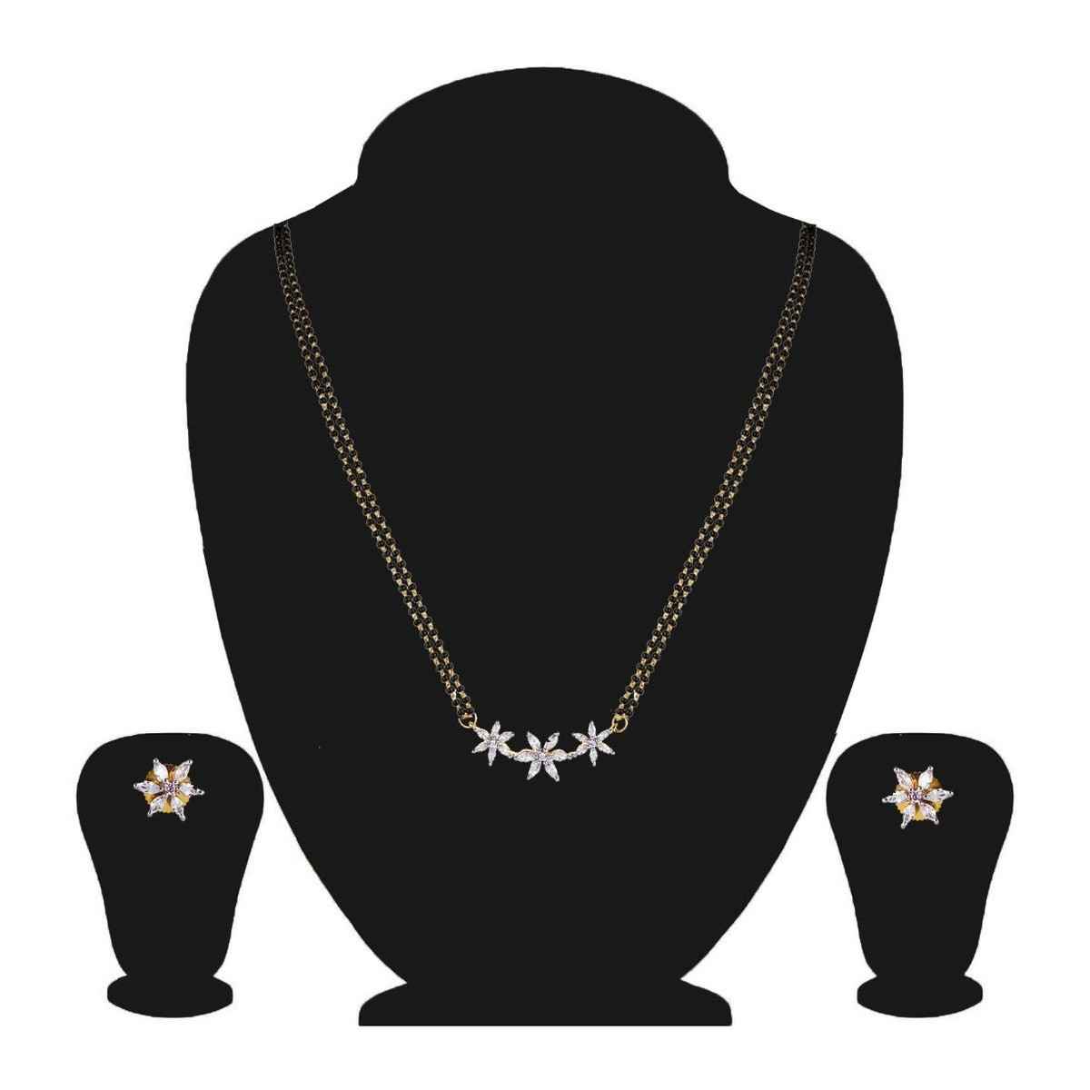 YouBella Latest Traditional Jewellery Gold Plated Jewellery Set for Women (YBMS - 10139)