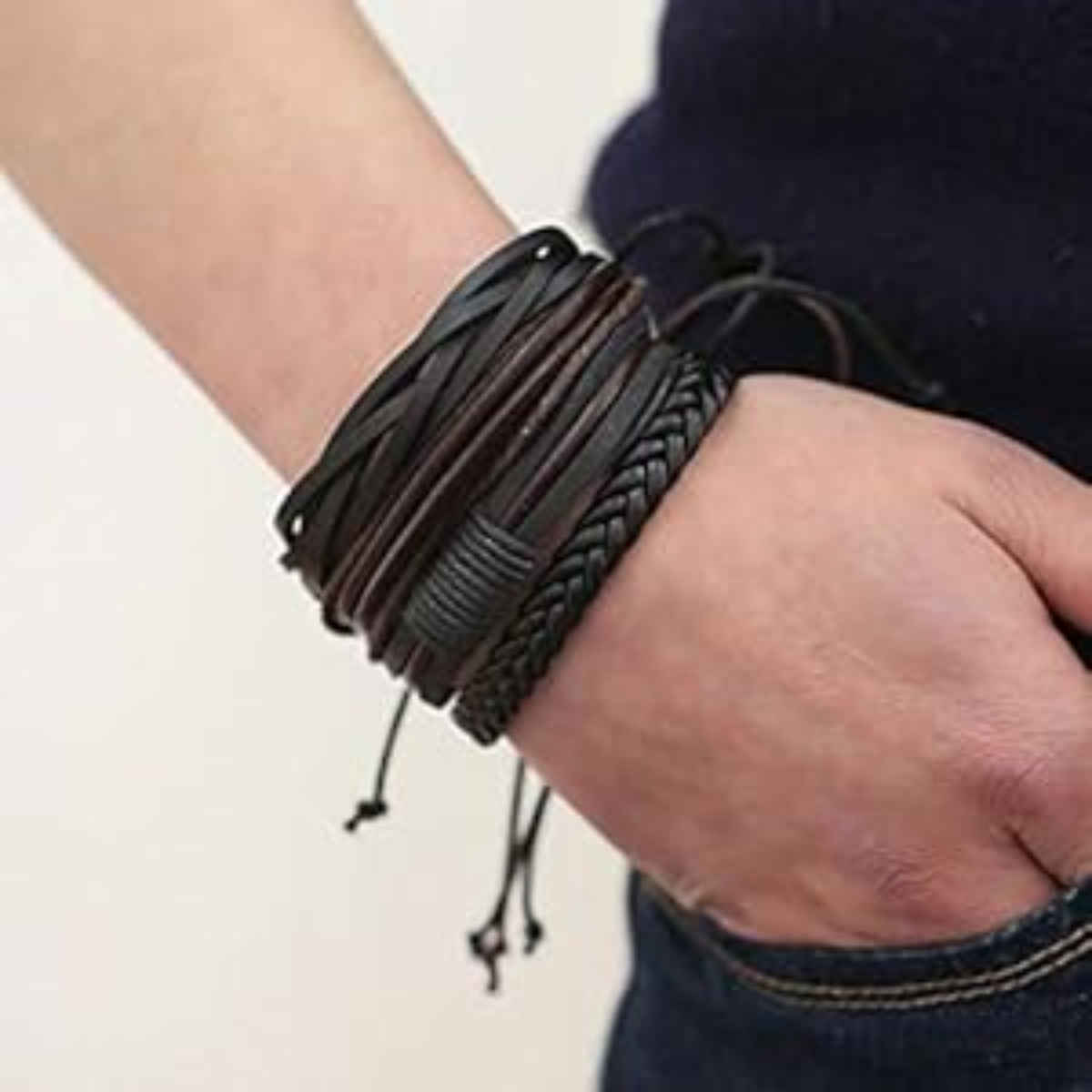 The Opal Factory Multi Strand Bracelet | Black