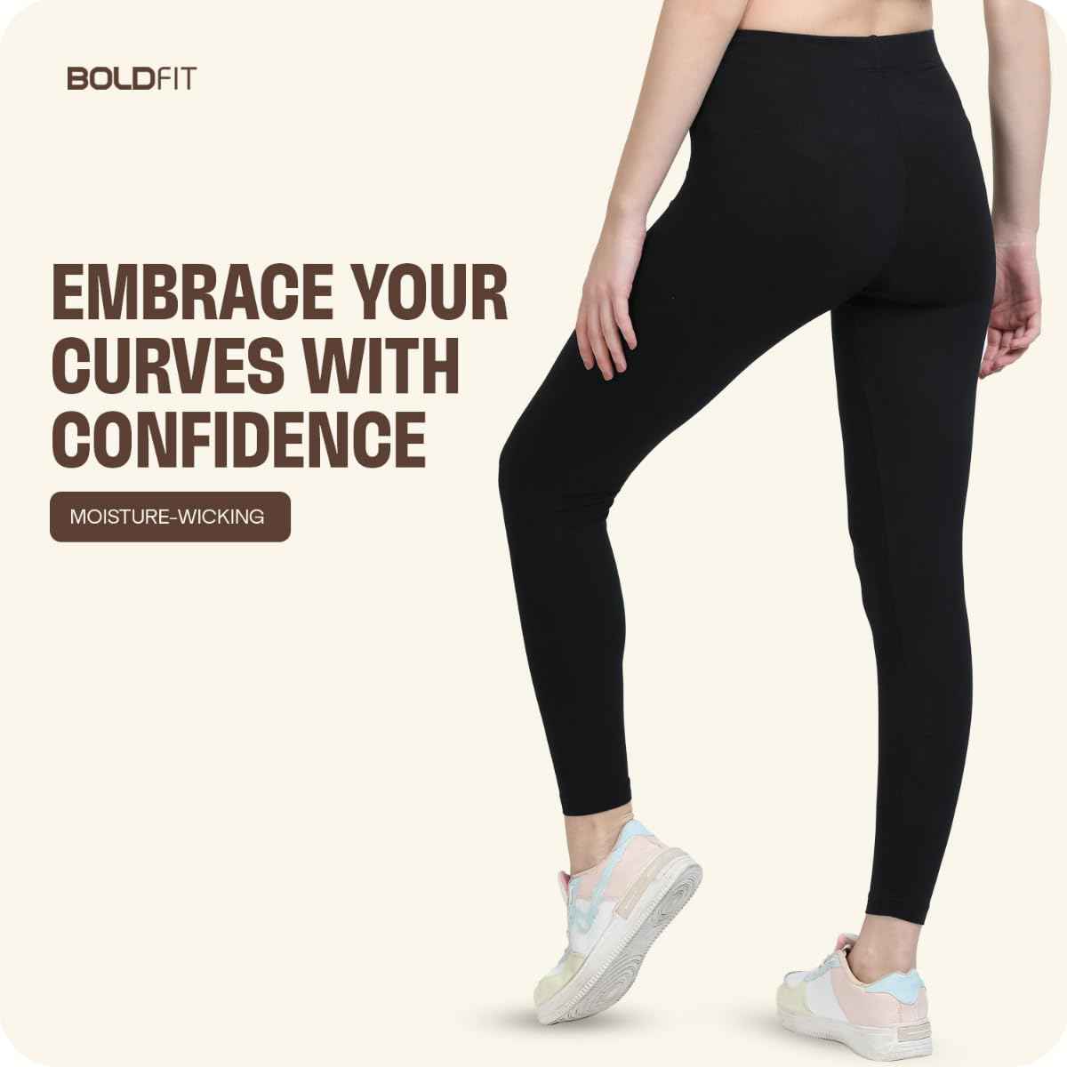 Boldfit Women's Yoga Pants Stretchable Medium | Not Specified