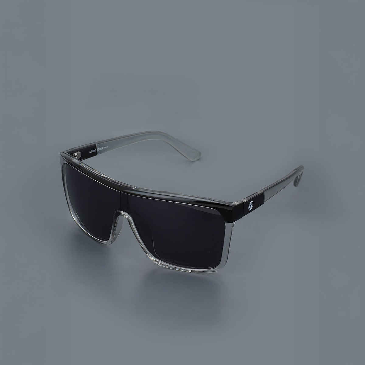 Carlton London Men's UV Protected Shield Sunglasses | 802-C1 0xc003af1088 | Black