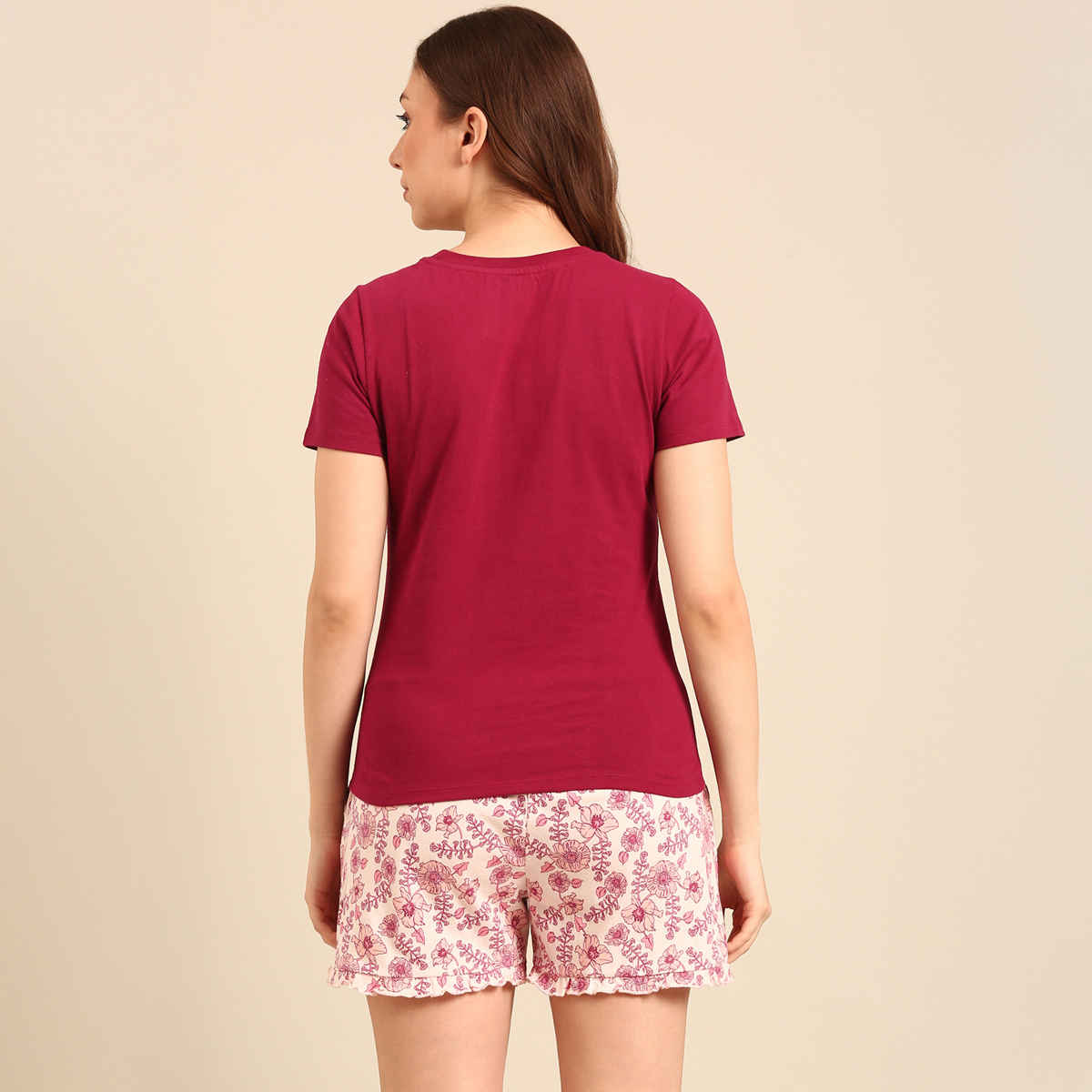 Pepe Jeans Premium Cotton Night Suit | Soft And Comfortable, Floral, Xxl