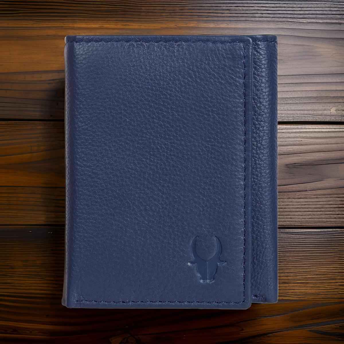 Wildhorn Men's Leather Wallet | Blue