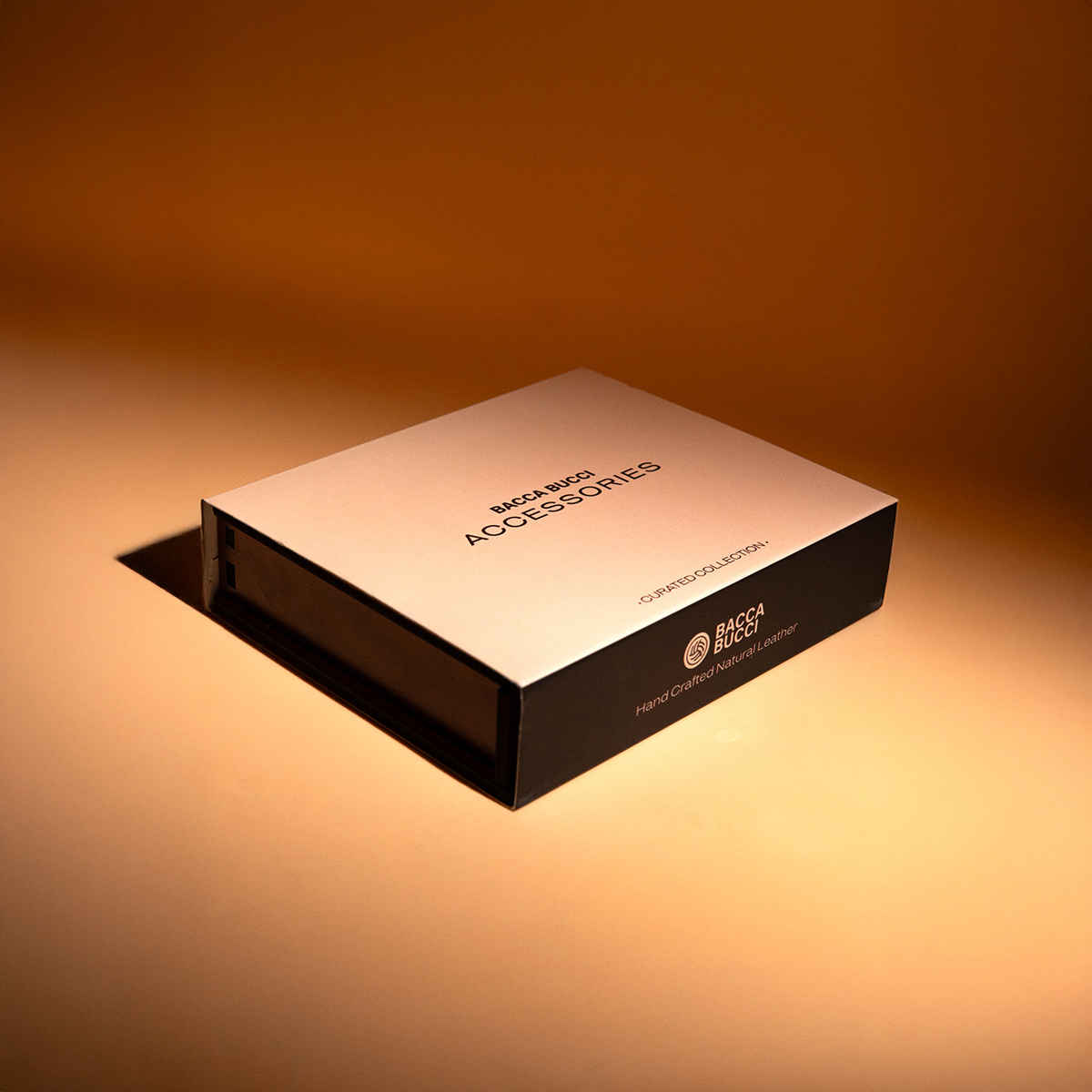 Bacca Bucci Men's Textured Genuine Leather Wallets | Brown - Free Size