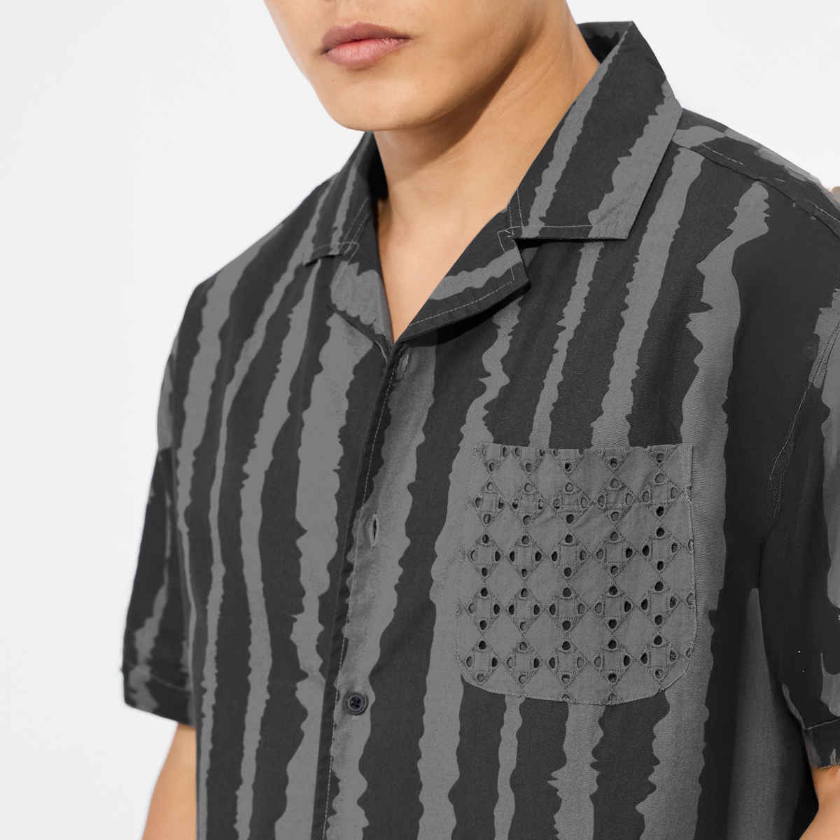 The Souled Store Men's Regular Batman - Dark Knight Holiday Shirts | Grey | XL