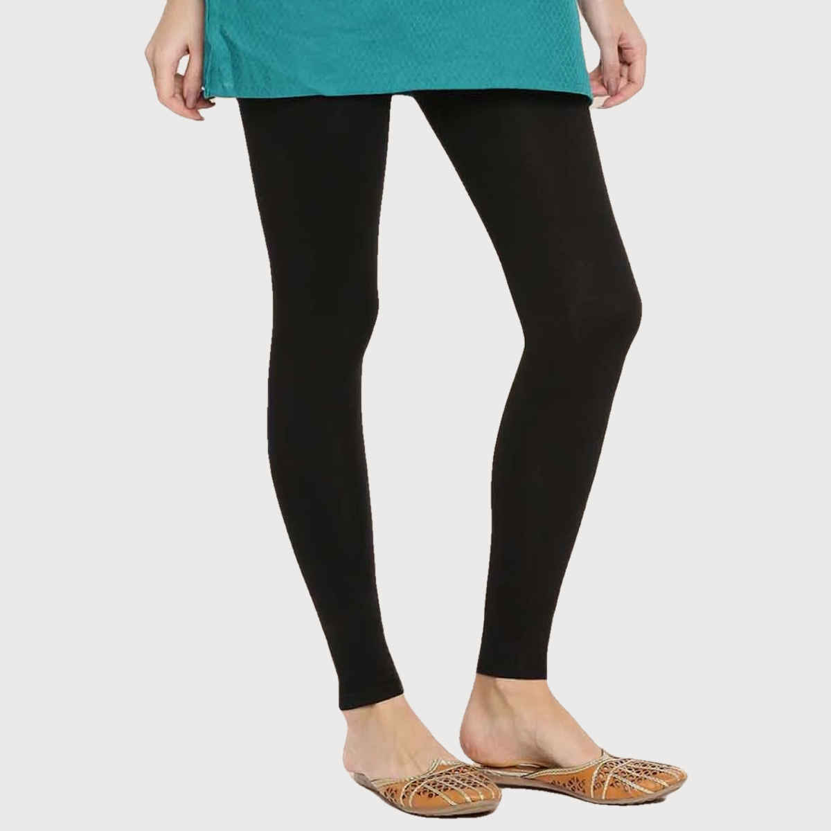 Twin Birds Women's Ankle Legging | Carbon Black - M